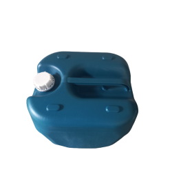 Kit Com 4 Unidades Bombona/Tambor Plástico 50 Litros Tampa Fixa Azul - Nova