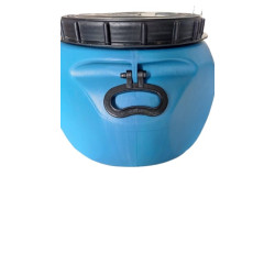 Kit com 6 Unidades Bombona 30 Litros Tampa de rosca Azul - Nova