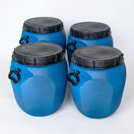 Kit Com 4 Unidades Bombona 50 Litros Tampa de rosca - Nova